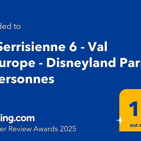 La Serrisienne 6 - Val D'Europe - Disneyland Paris - 9 Personnes Chessy  Eksteriør billede
